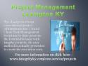 53218_Project_Management_Lexington_KY.